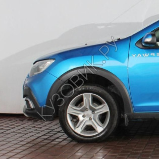 Крыло переднее левое в цвет кузова Renault Sandero Stepway 2 (2015-2021)